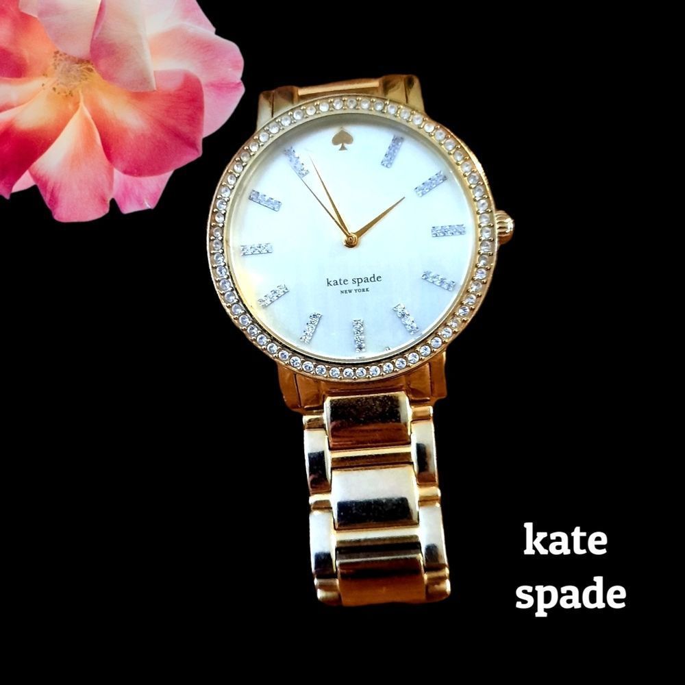 KATE SPADE Crystal Boyfriend Watch